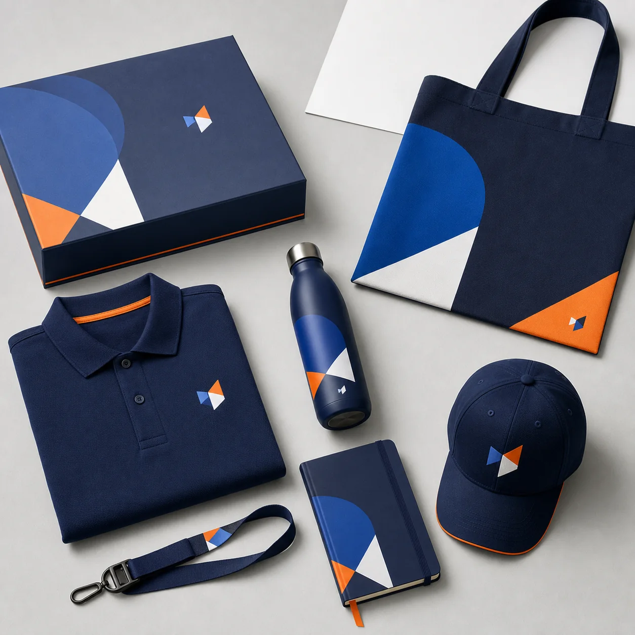 Coordinated premium corporate merchandise collection